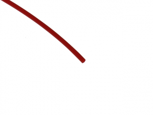 Schrumpfschlauch Ø1,2mm Flachmaß 1,9mm 1m rot