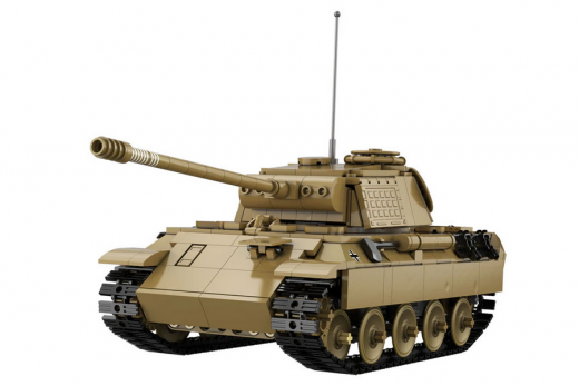 CaDA Klemmbausteine Deutscher Panzer Panther - 907 Teile