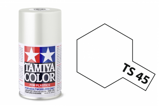 Tamiya Acryl Sprühfarbe TS-45 Perlweiß glänzend 100ml