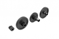 Traxxas Tuning Getriebe-Zahnräder komplett kurze Untersetzung 40.3:1 für Traxxas TRX-4M 