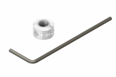 Rakonheli CNC Aluminium Stellring-Set in silber für Blade InFusion 120